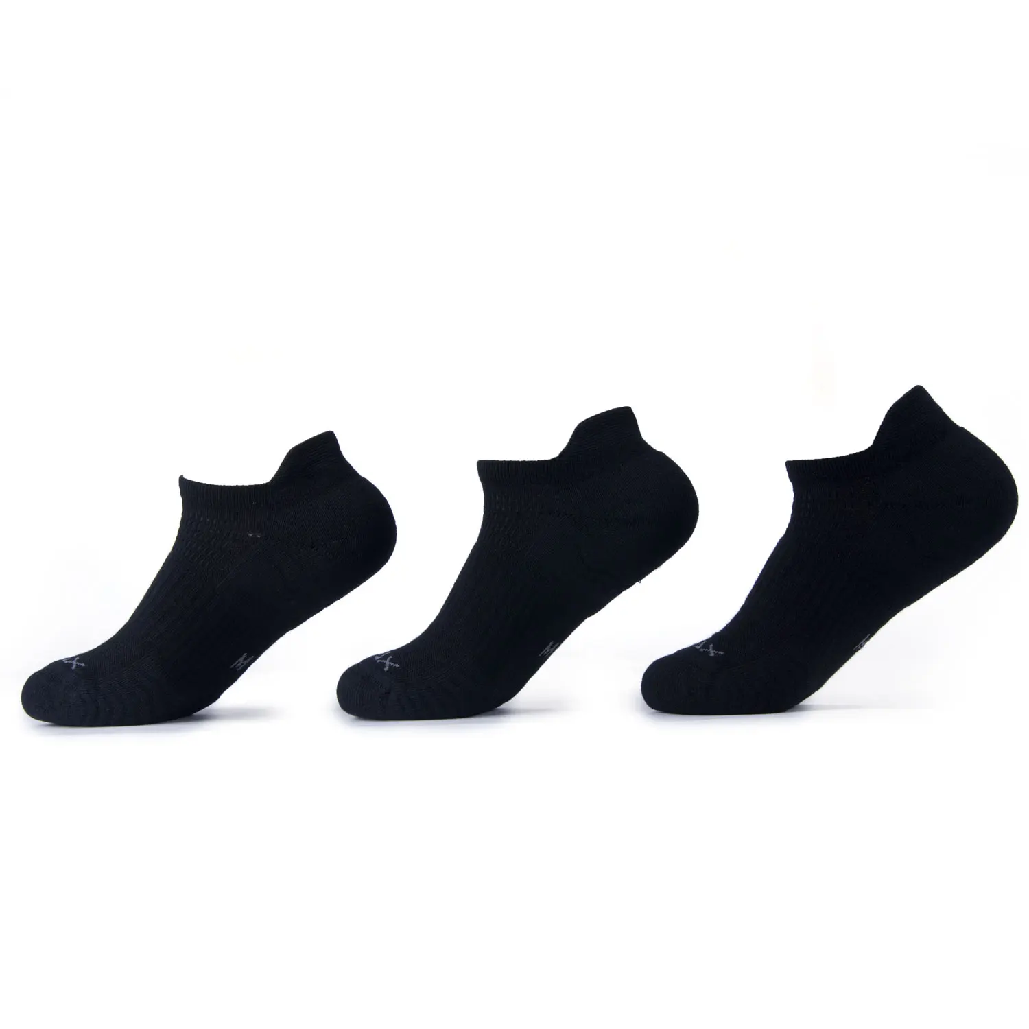 

SOLAX 3 pairs Women's Coolmax Cotton Athletic Sport Ankle Low Cut Hiking & Running Socks