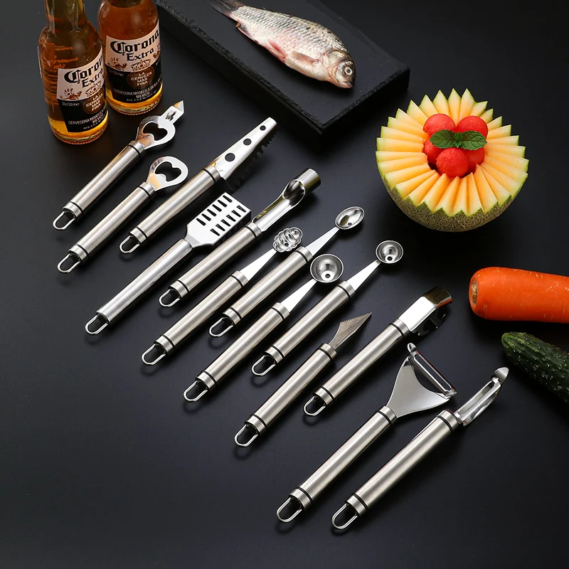 

Smart Multifunctional Kitchen Food Mini Round Salad Maker Vegetable Slicer and Grater Tools Mom SETS, Sliver