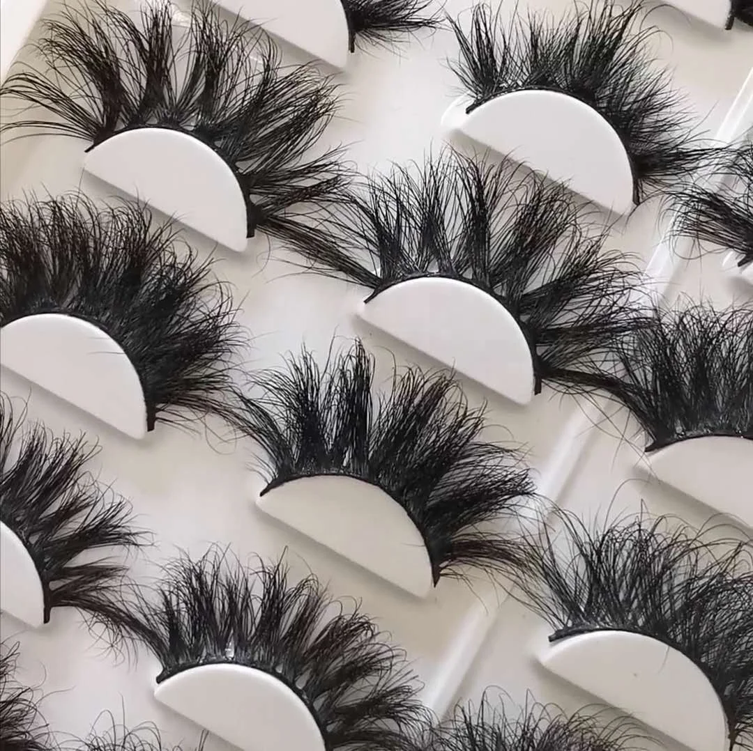 

Free sample 5d mink lashes wholesale vendor 25mm fluffy mink eyelash bulk eyelashes 3d 18mm 20mm lash