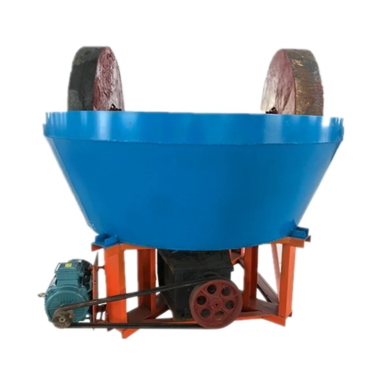 
High Efficiency Gold Ore Processing Plant 1200 Wet Pan Mill 