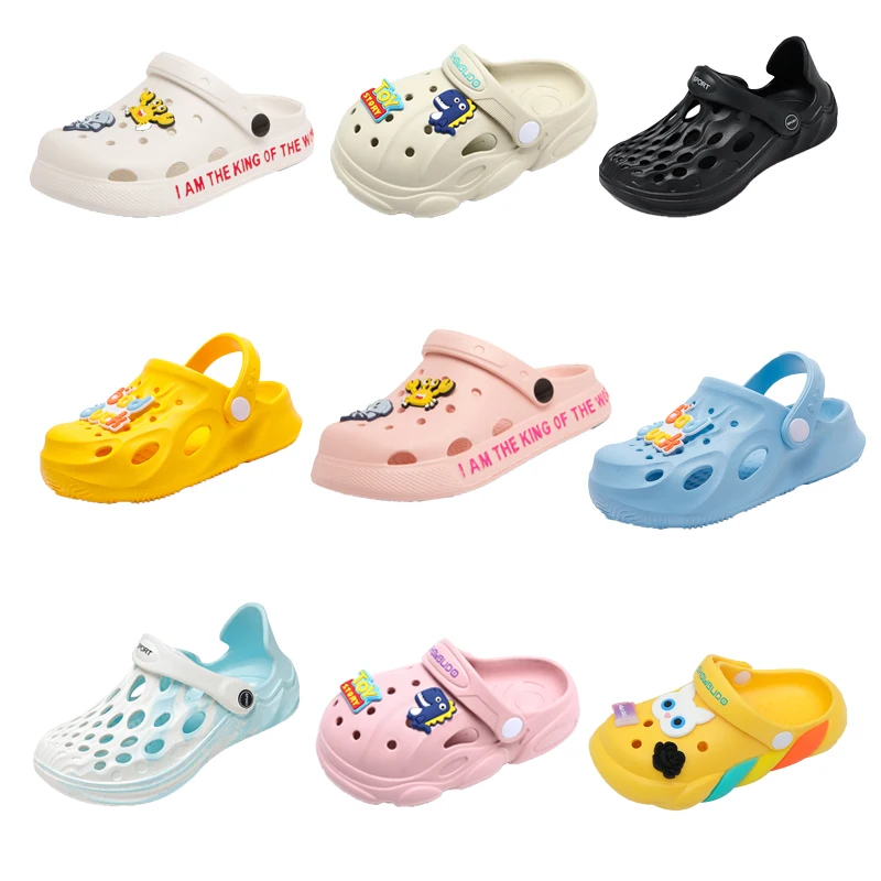 

Summer girl children garden shoes outdoor sandals comfortable soft Eva cave shoes beach slippers