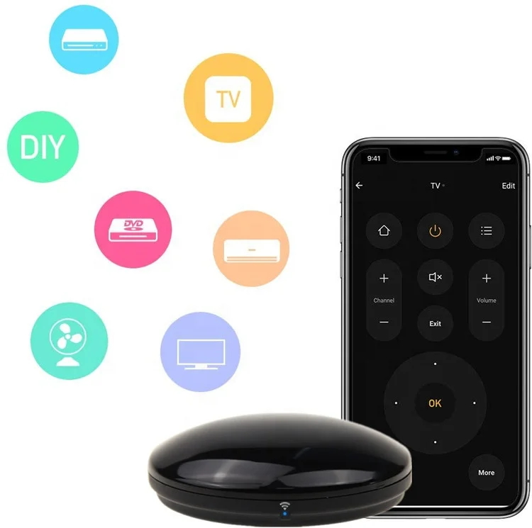 

Remote Controller Smart Home Voice Remote Control Hub Wifi Smart IR Hub