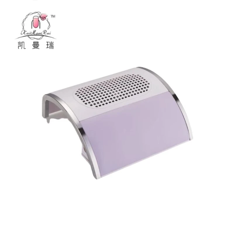 

Factory Direct SaleStrong Power 80w Nail Dust Collector Have Professional cleaner vacuum Dust Collector for nail, White+purple