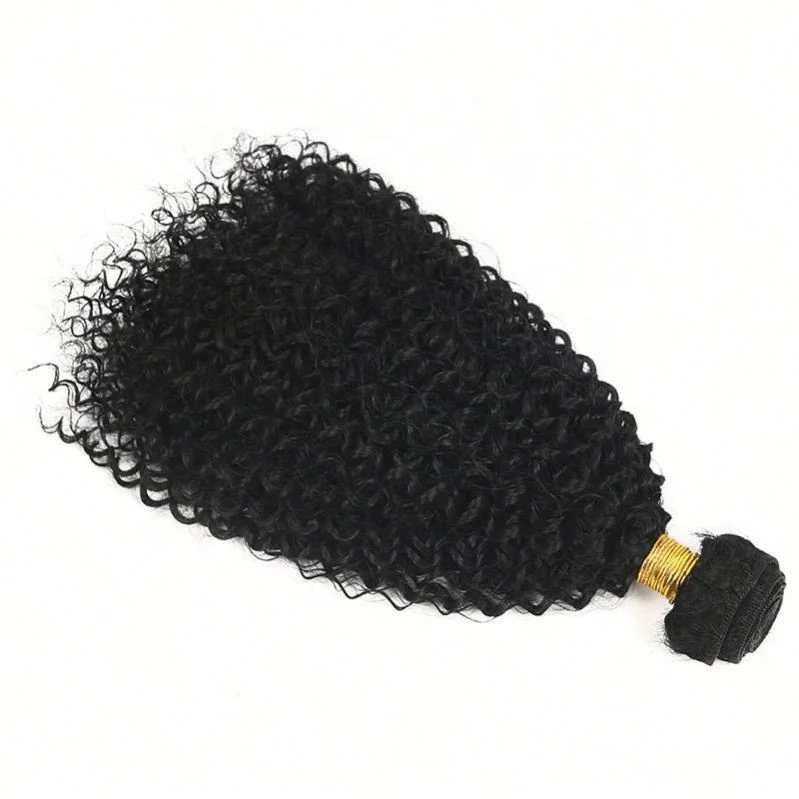 

JHsport Matte High Temperature Silk Kinky Curly Wave Synthetic Hair Extension, Black