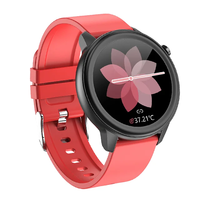 

Customize LOGO Brand Name Body Temperature E80 ECG Men Sport Smartwatch Health Thermometer Smartwatch