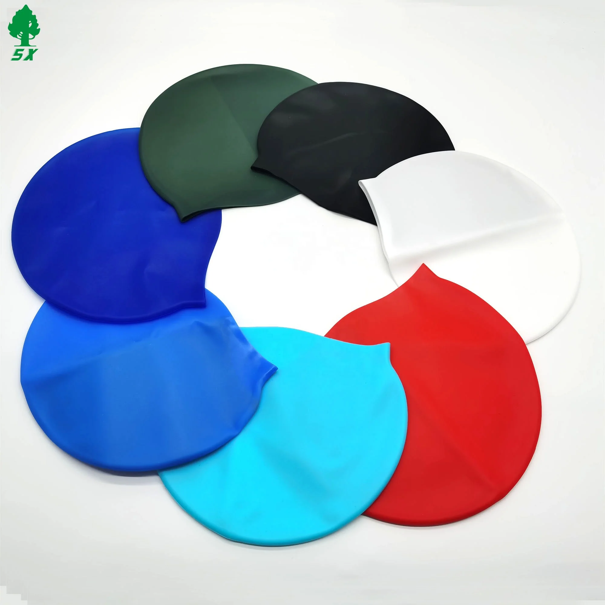 

High Quality Logo Printed Silicone Customized Swimming Cap Custom Swimming Caps