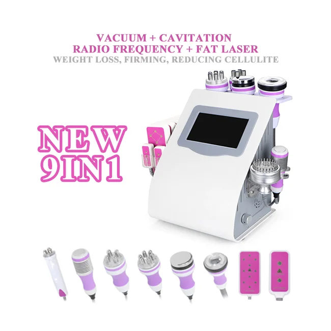 

6 in 1 40k 80k cavitation slimming lipolaser machine ultrasonic weight loss vacuum cavitation system machine