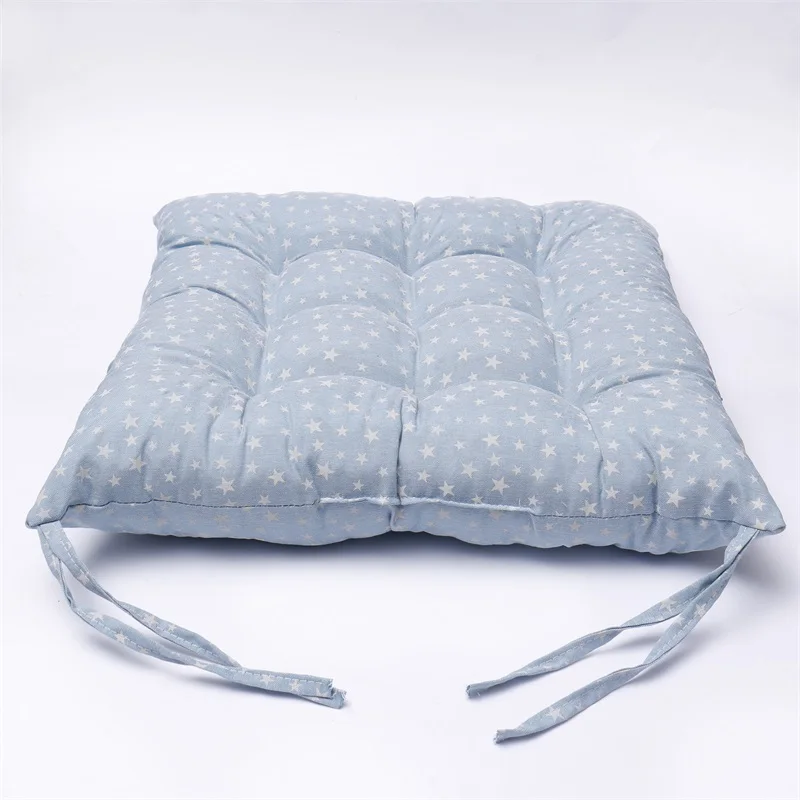 

45*45 cm outdoor furniture seat cushions with string wholesale disposable multicolor chair pads