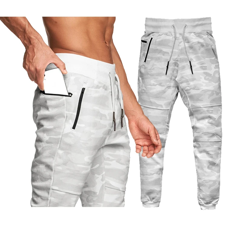 

Sweat Suit Men Sports Long Pants Fitness Running Tracksuit Jogger Cotton Breathable Casual Fitness Trousers, Customized color