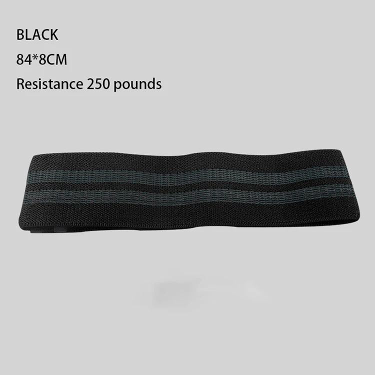 

Wholesale fitness elastic exercise resistance band workout, Stock color or customized
