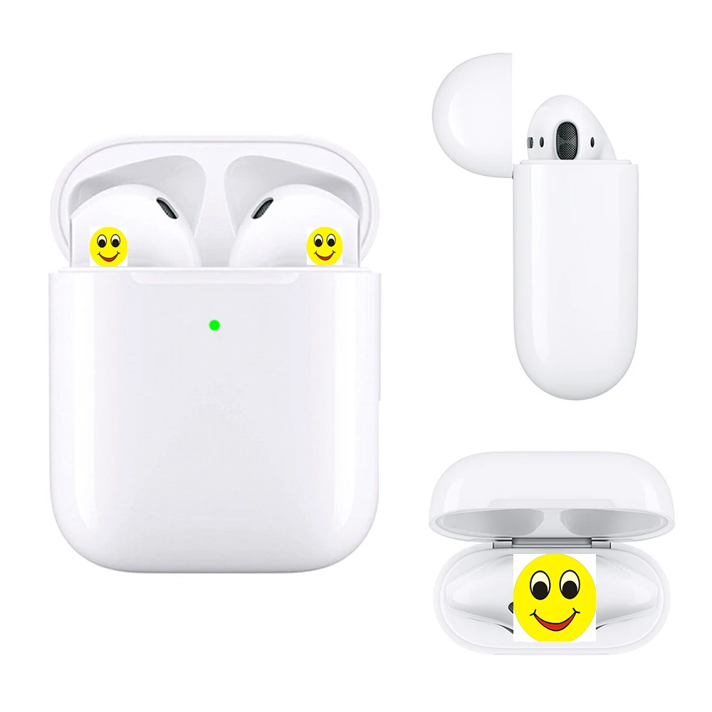 

Air 2 Earphone Headphone Headset For Iphone Apple Mini Mobile Phone Earbuds White Air 2 Ear Pods 2 True Wireless Earbuds