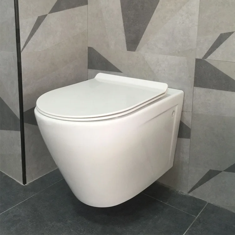 
Ceramic cheap wall hung toilet european wc toilet one piece soft seat cover wall mounted toilet bowl 