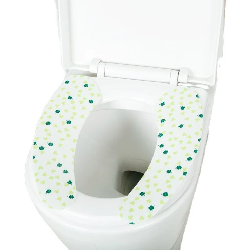 

Toilet seat cushion household toilet cover thick plush cover seat sticker