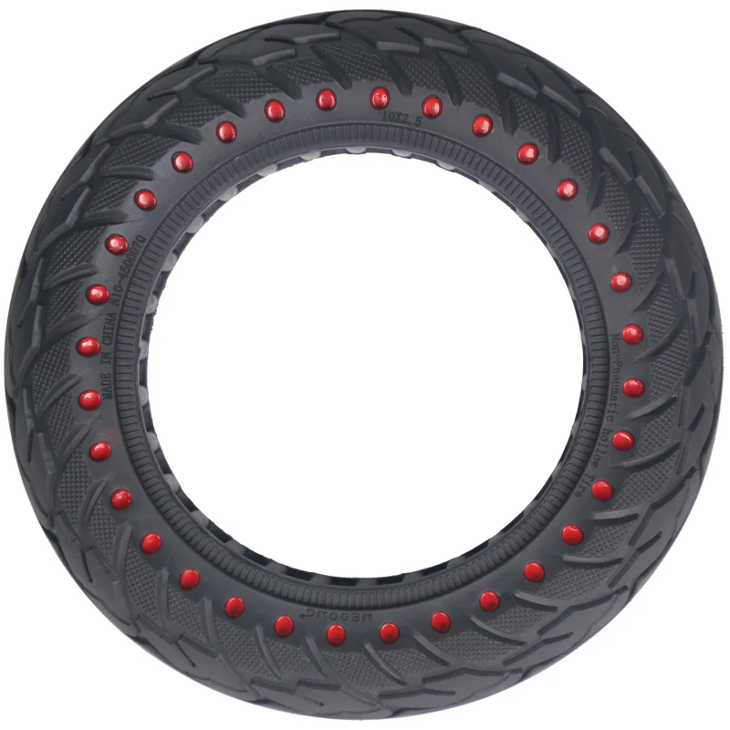 

Anti-Explosion 10 x 2.5 Honeycomb Solid Tire10 inch Replacement Tyre for Max G30 G30P G30 E Electric Scooters Honeycomb Tire