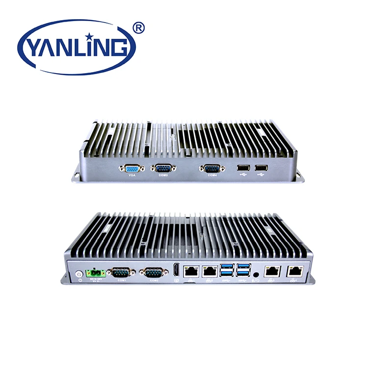 

Onboard Intel Core i5 8265U IBOX-3046 fanless computer embedded industrial pc support win10