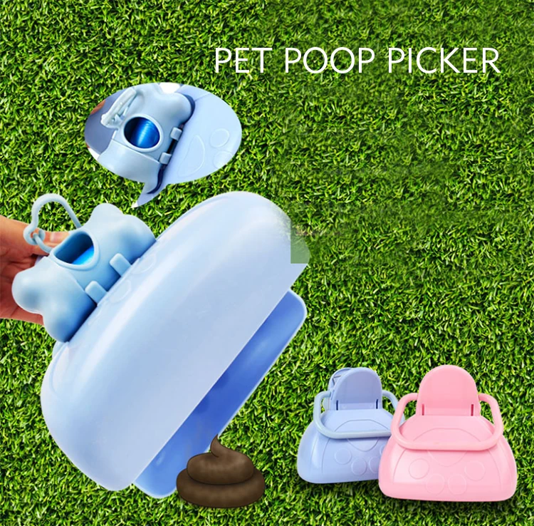 Outdoor Portable Folding Walking Doggie Puppy Poop Picker Dog Dog