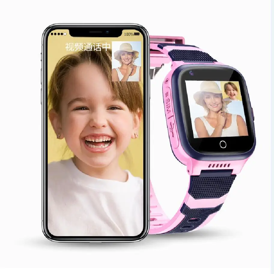 

Gifts Y98 Kid Smart Watch Phone 4G Full Netcom HD Video Calling WIFI GPS LBS Triple Positioning Smart Kids Watch