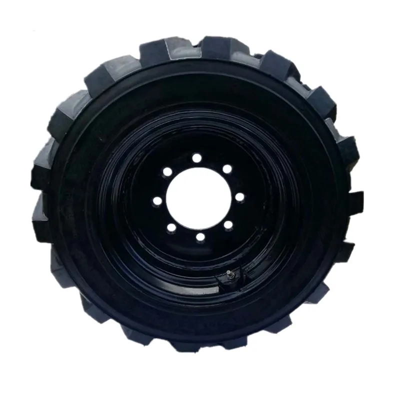 

Implement tire 10-16.5 with wheel 12PR TL G2, White grey black