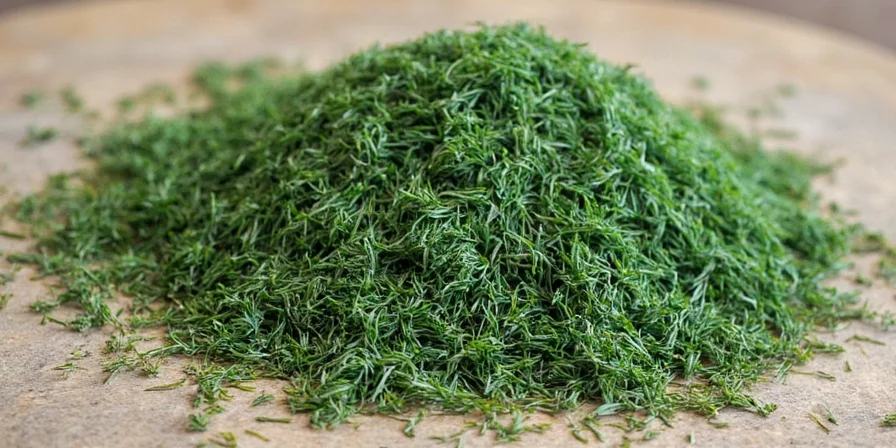 Comparison between fresh and dried dill