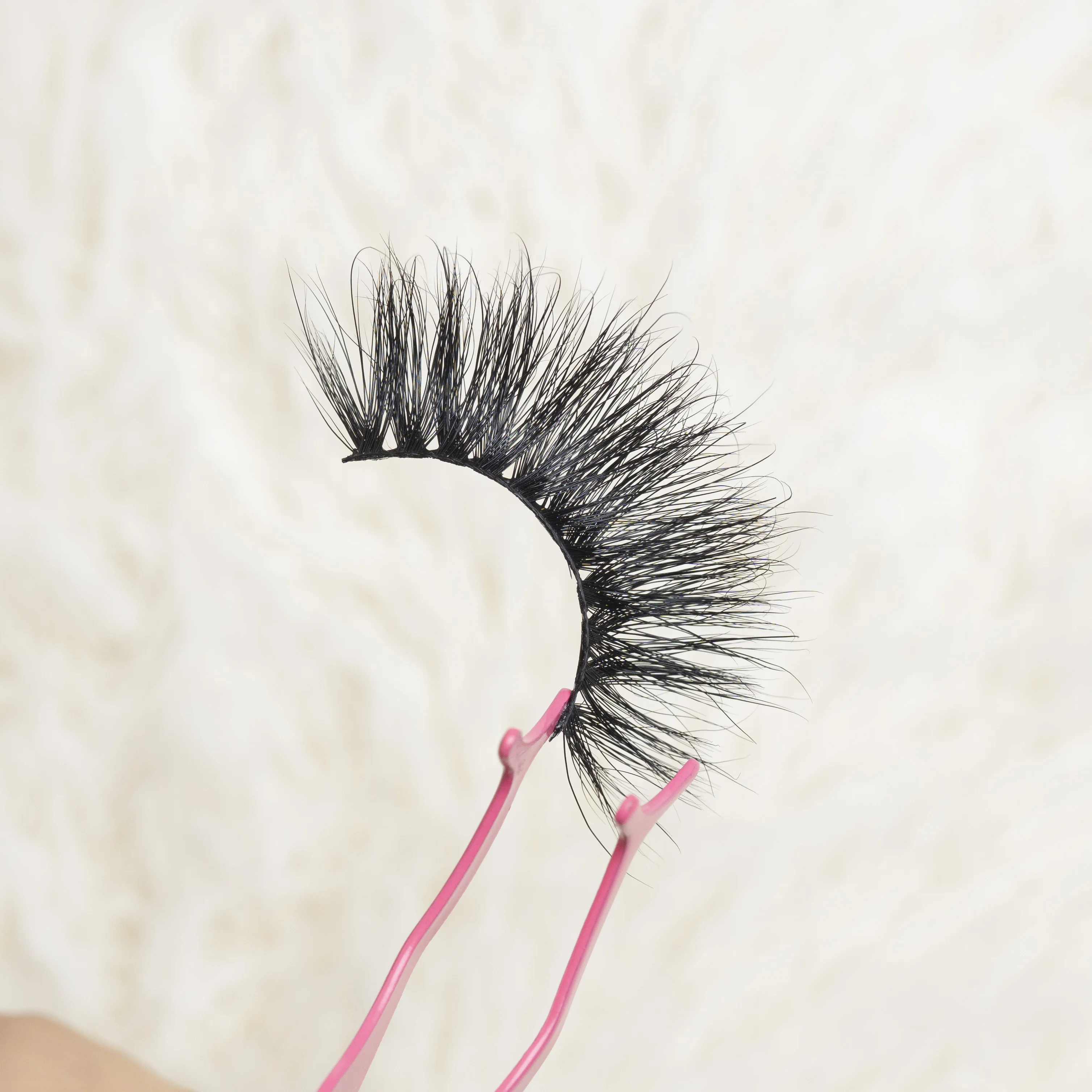 

full strip eyelashes mink eyelash custom packaging fluffy tools private label, Black color, colorful color also available