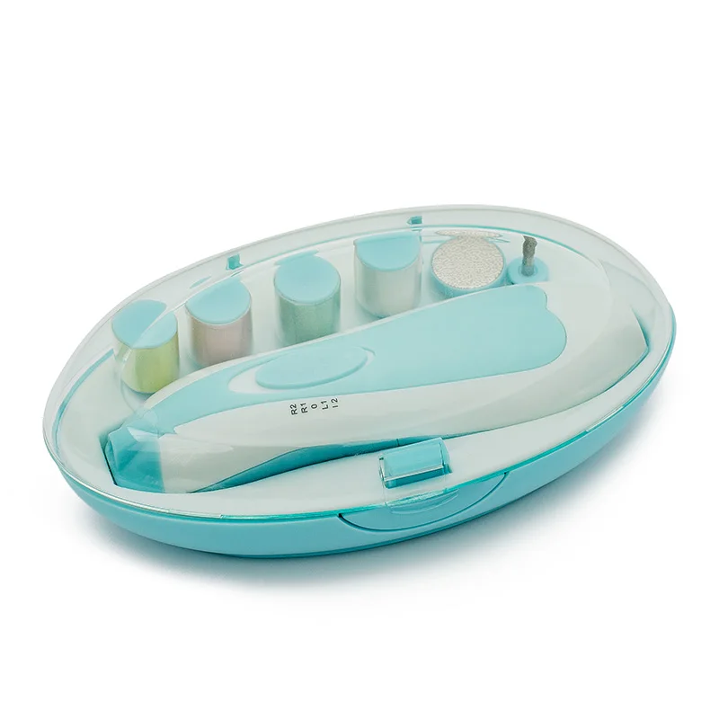 
Top Quality 4 Working Models Led Lights Low Noise Baby Nail Clipper File Nail Trimmer 