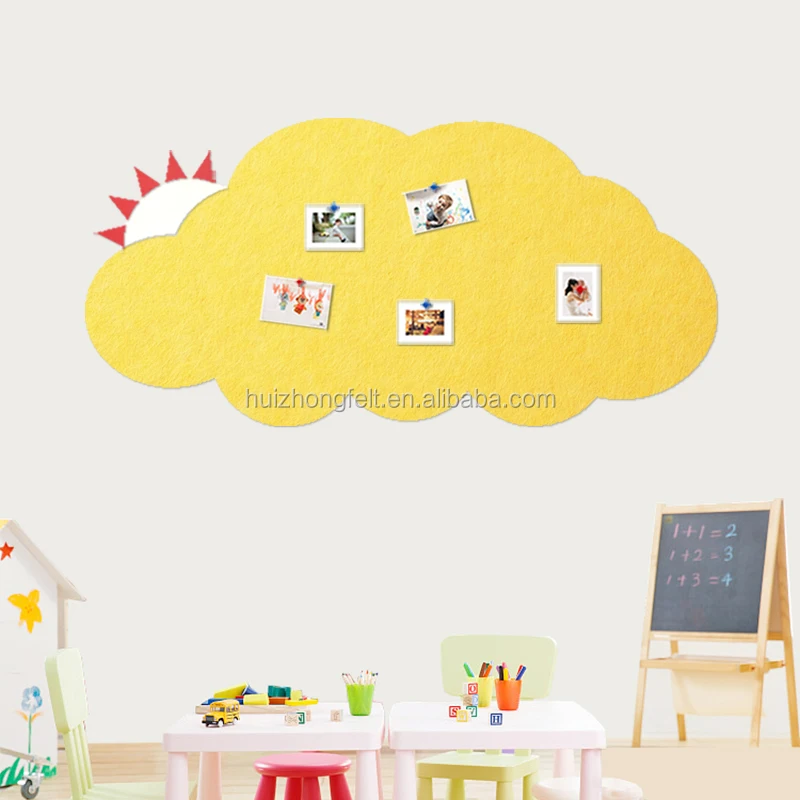 new design 2020 decorative felt pinboard for kids