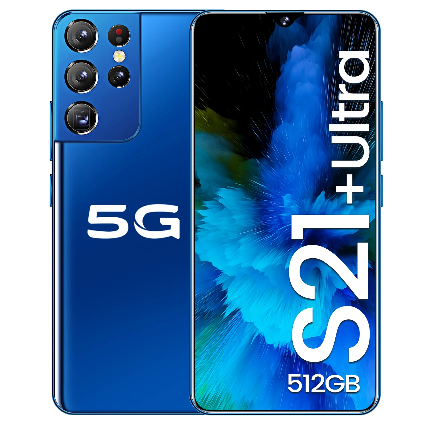 

Hot S21+ULTRA 12GB+512GB 6.7 Inch face recognitionfull Display Android new original 5G Mobile phone Global version Smart phone