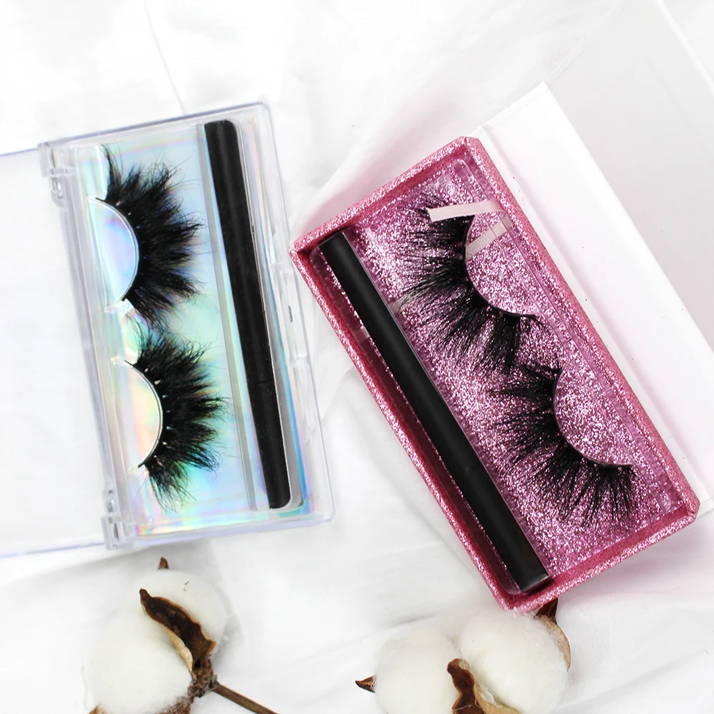 

brand mink eyelashes vendor wholesale 3d faux mink eyelashes your own brand magnetic eyelashes, Nature black