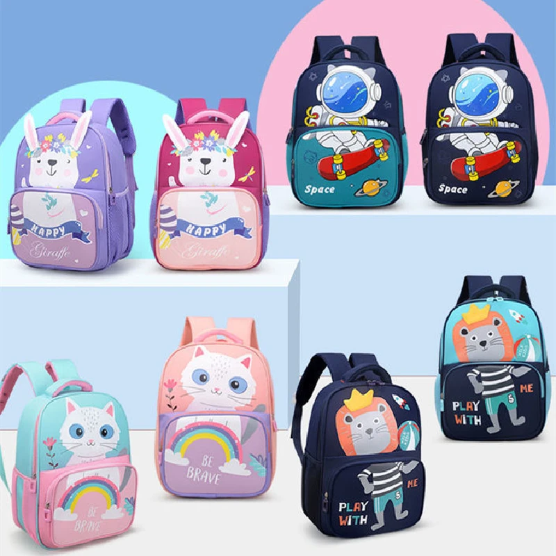 

2021 Hot Sale children kids backpack school bags cartoon schoolbags backpack