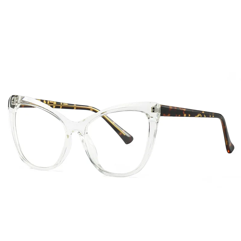 

Factory Direct Glasses Frames Large Anti Blue Light Blocking Glasses Reading Cat Eye Clear Lens Blue Light Blocking Glasses