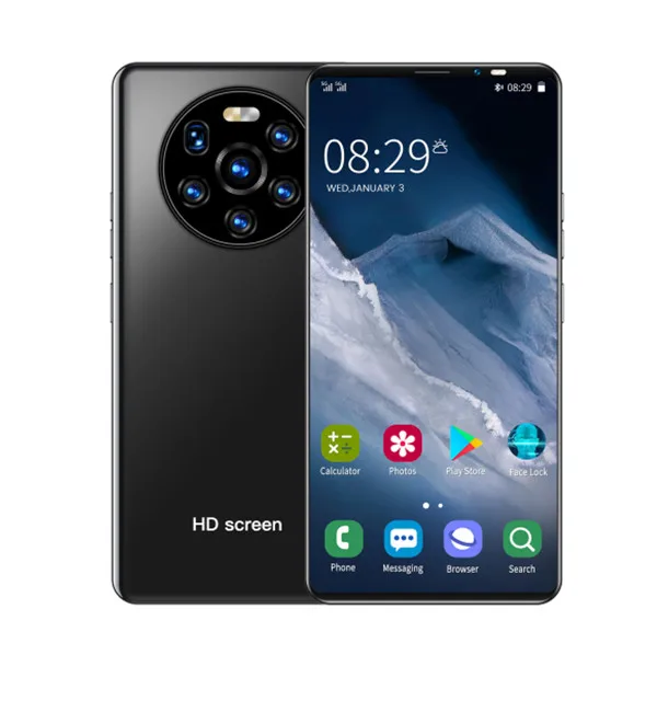 

stock lot big screen wcdma sim cards 12gb ram 512GB mate 40 pro mobile smart phone