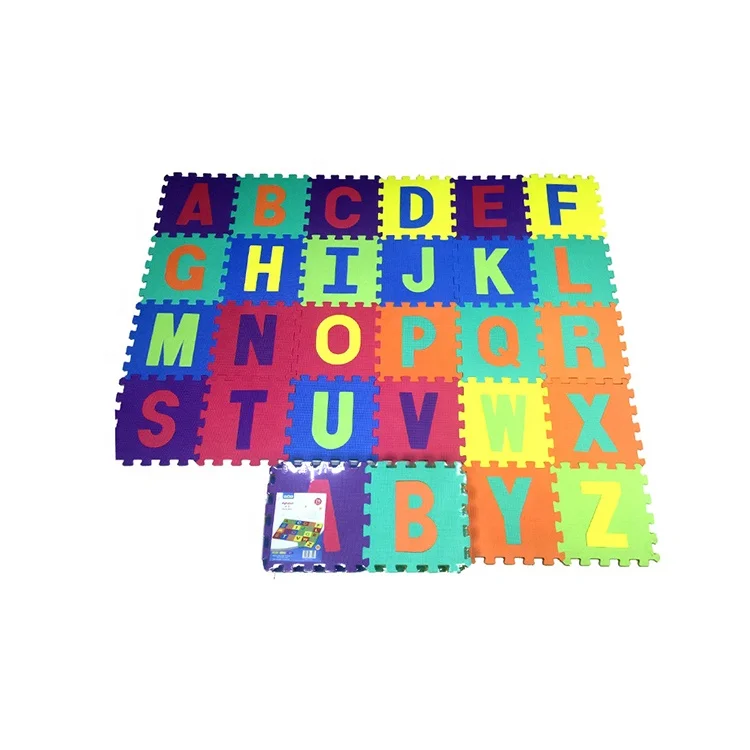 
Tatami Jigsaw Foam Eva Puzzle Mat Kids Play Number Alphabet Mat 