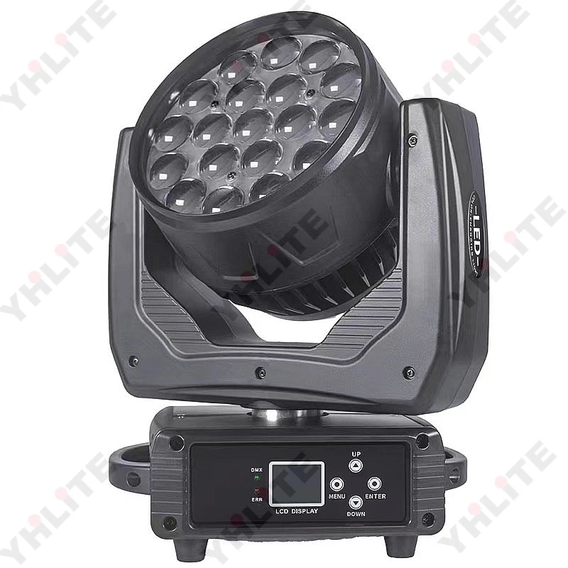 Mac Aura 19x15w led moving head light RGBW 4in1 LED 19*15W Zoom Wash LED moving head