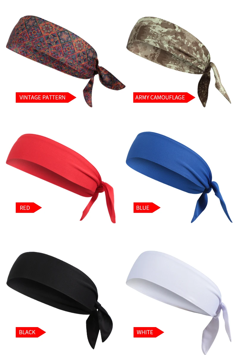 Women's Yoga Sport Athletic Workout Headband For Running Sports Travel Fitness Elastic Non Slip Headbands