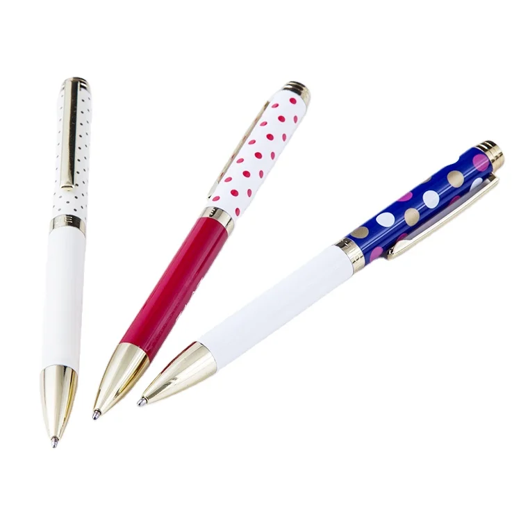 

Good quality Fashion design customized metal roller pen for lady women pen