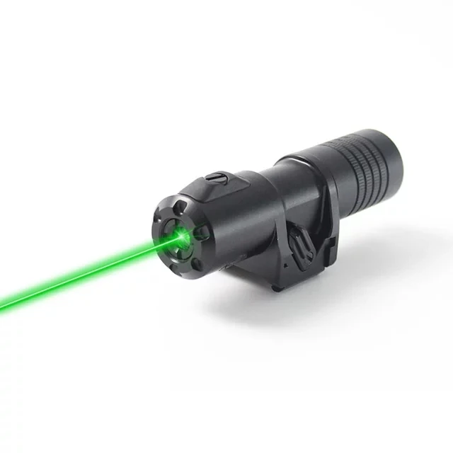 

Waterproof laser scope for guns Green Laser Sight Picatinny/Weaver Rail AK47 AR15 with Pressure switch