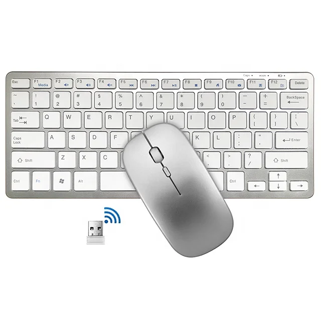 

China Factory Price Mute Wireless Ultra Thin Keyboard and Mouse Combo Set For Home Office Computer Laptop