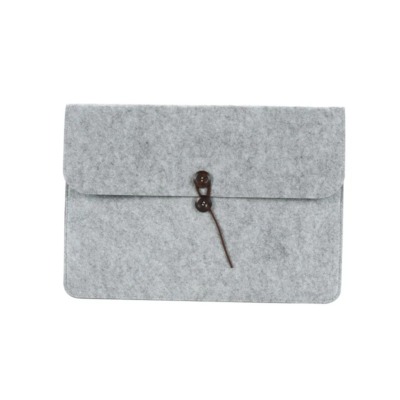 

custom felt computer bag 14, 16 inch double deduction computer liner bag polyester bag environmental protection