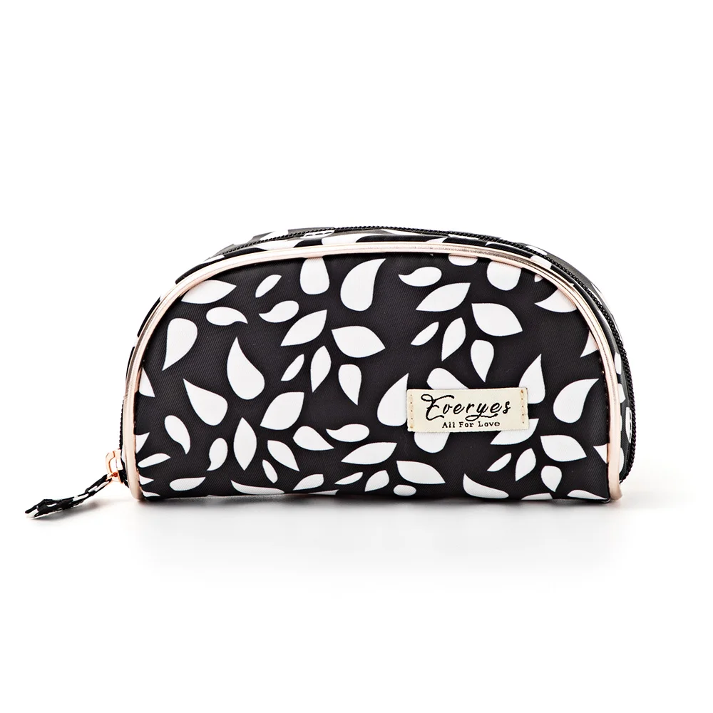 

Flower Makeup Bag Polyester Storage Pouch Cosmetic Bags for Travel