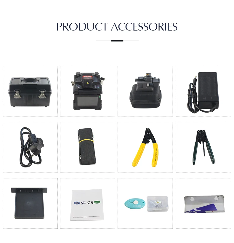 Ftth Fiber Cable Tool Device DVP 740 750 760 Fusion Splicing Machine optical fusion splicer