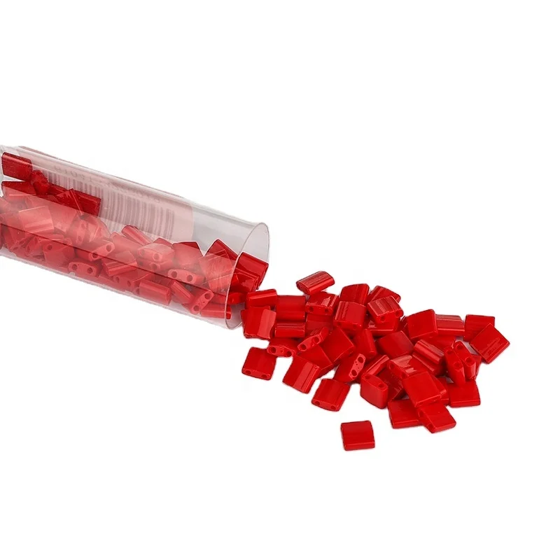 

Wholesale Japanese Miyuki Tila Beads In Bulk TL-408 Seed Beads For Bracelet Making