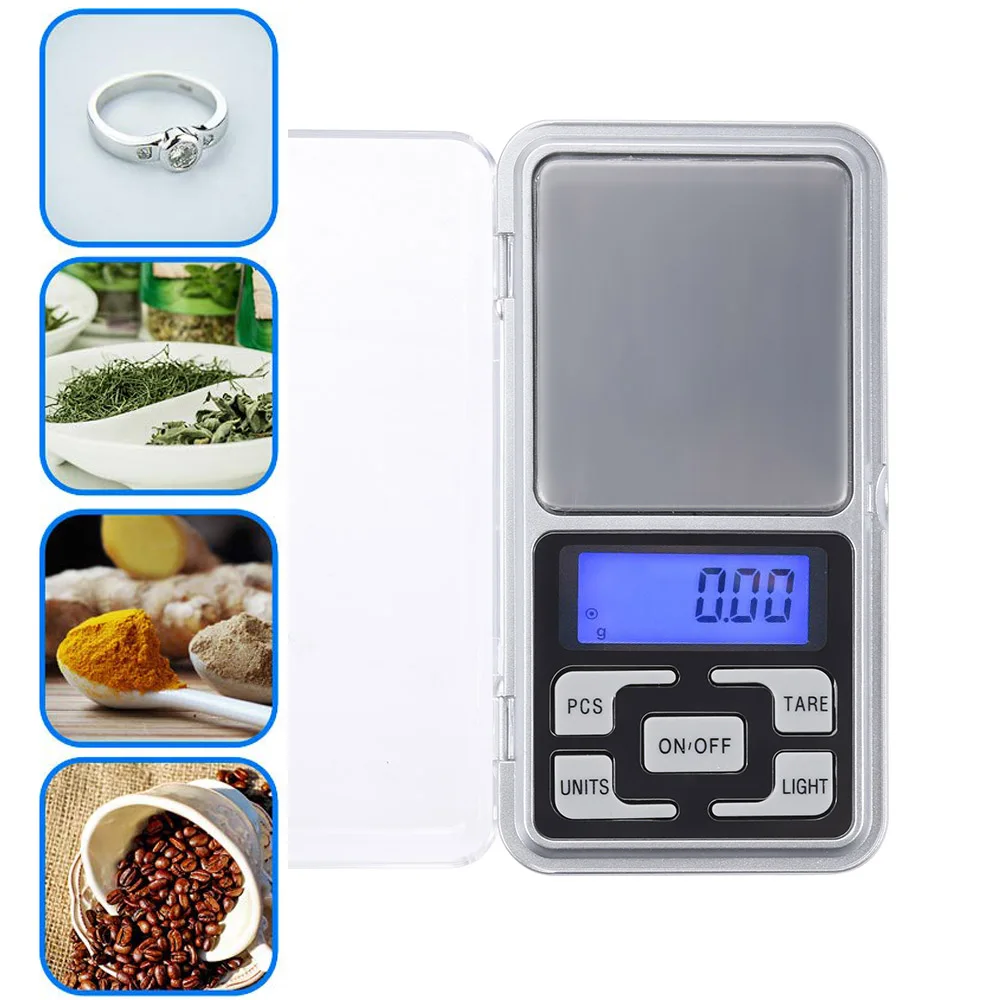 0.01G-100G 200G Digital Weighing Scales Pocket Grams Small Kitchen