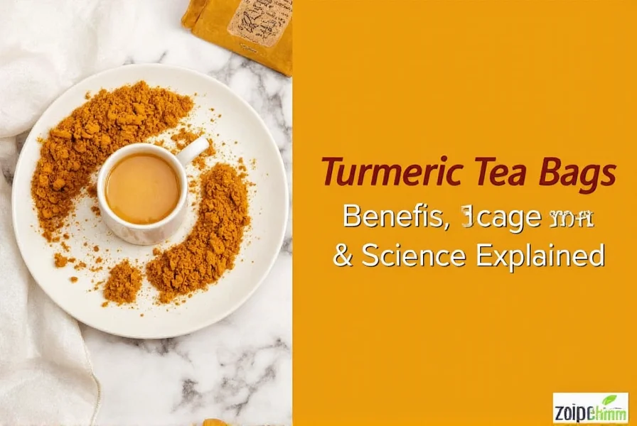 Turmeric Tea Bags: Benefits, Usage & Science Explained