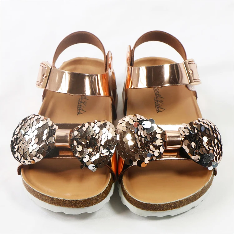 

2020 Hot children glitter sequin sandals girl