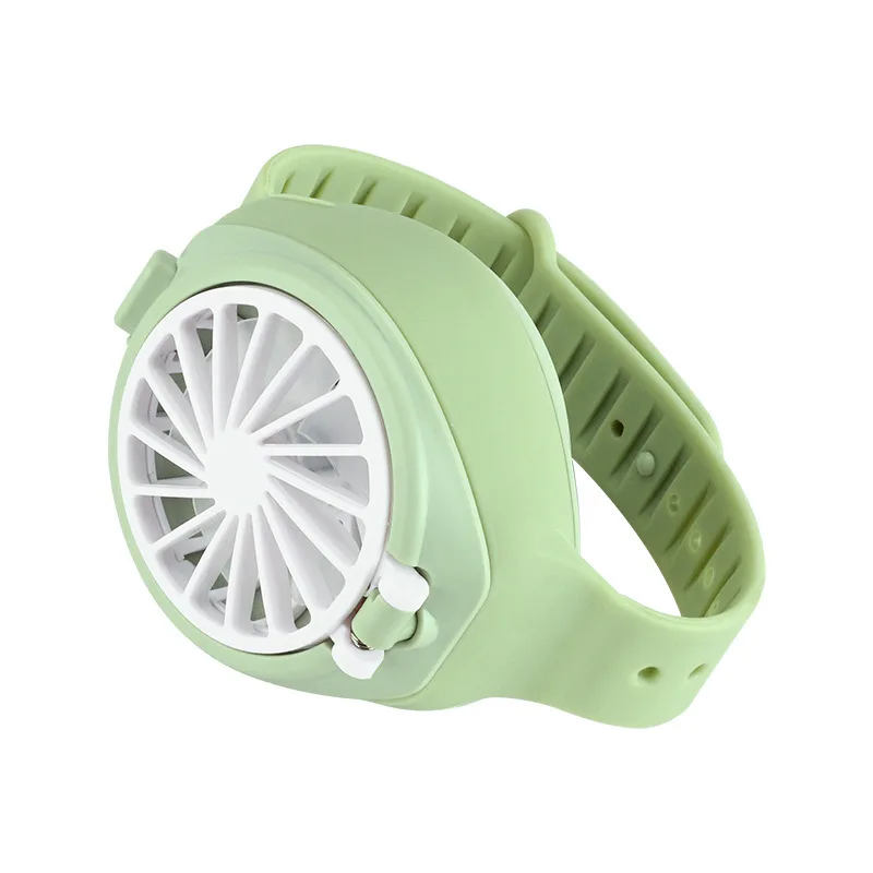 Lazy USB fan Watch Charging Portable Battery Wristband Mini Fan For Children