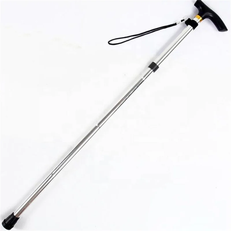 

Hiking adjustable walking stick walking cane for elderly person men women, Red, golden, blue, black, silver, brown