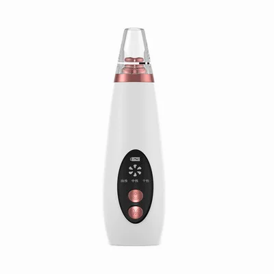 

Wholesale Skin pore Electric cleaner rechargeable suction acne eliminator vacuum blackhead remover facial pore deep cleaning, White