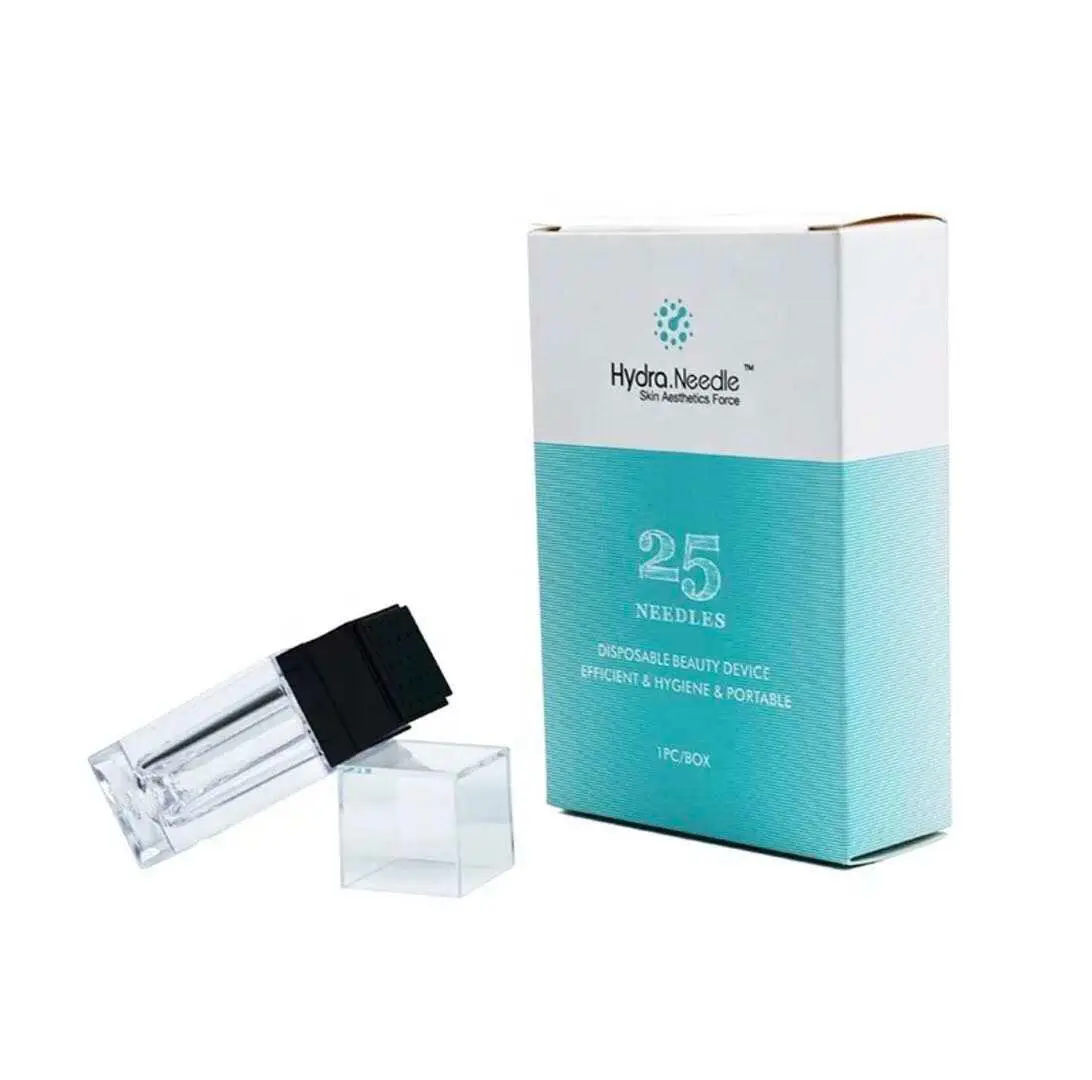 

New Products Hydra Needle Mesopen Applicator Hydra Needle 25 pins Stamp With Titanium