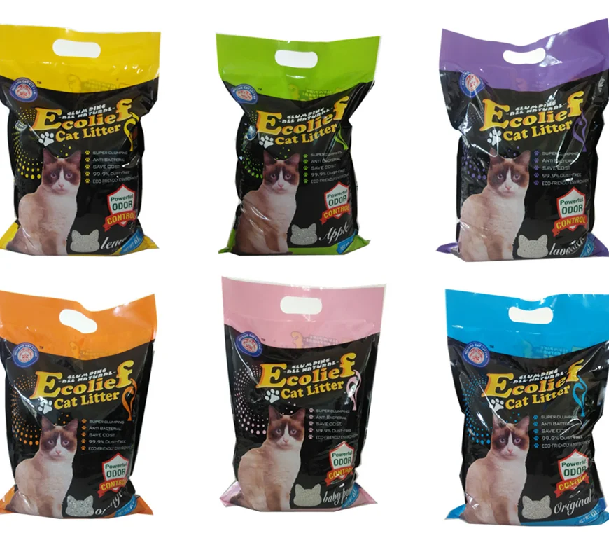 

Super Clumping cat litter / Kitty litter factory, Gray