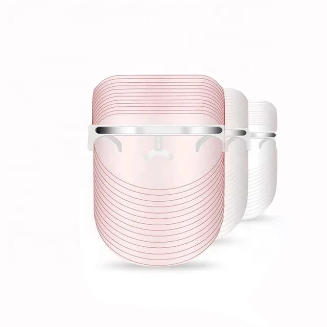 

Photon skin rejuvenation instrument led spectrometer beauty facial mask electronic beauty instrument Korean facial mask machine, Pink